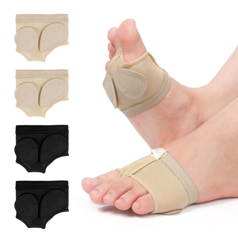 Pilates Yoga Class - Forefoot Pad Ballet 1Pair Half Shoes