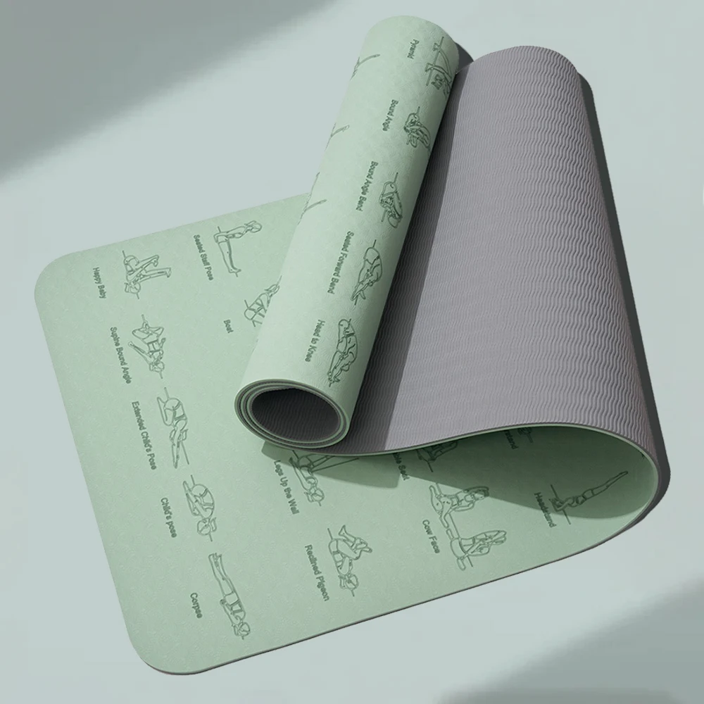 6mm Dikke Yoga Anti Slip Mat P - Pilates Yoga Movement ulasan dan harga