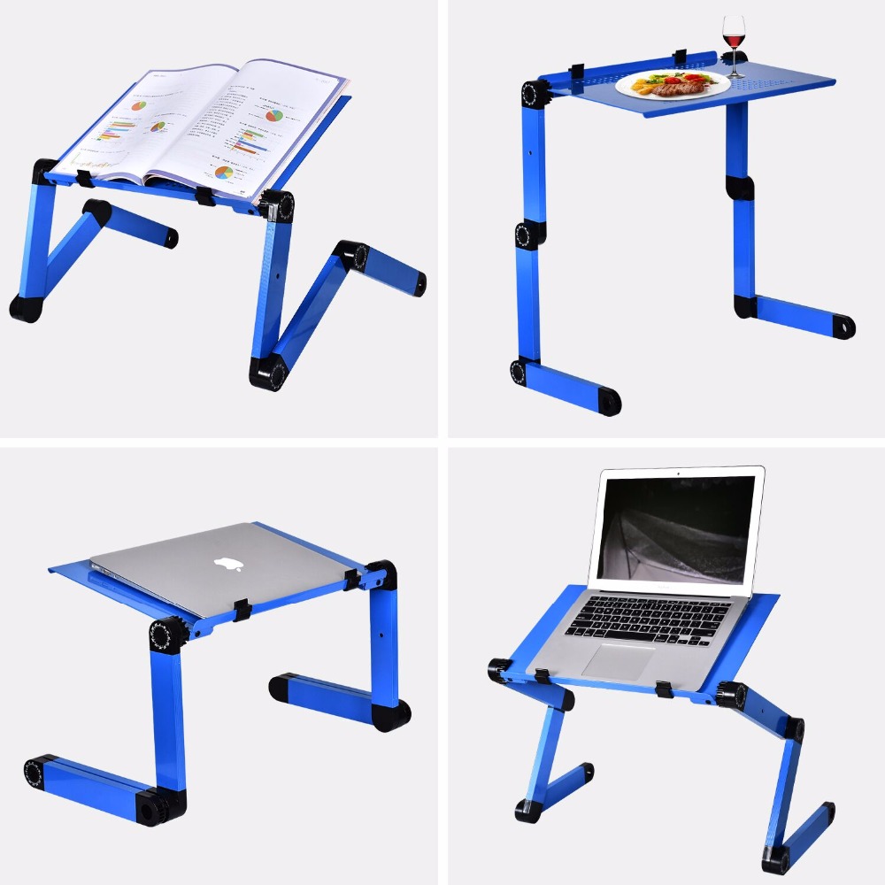 Aluminum Alloy Laptop Table Ad - Inversion Table Fold ulasan dan harga