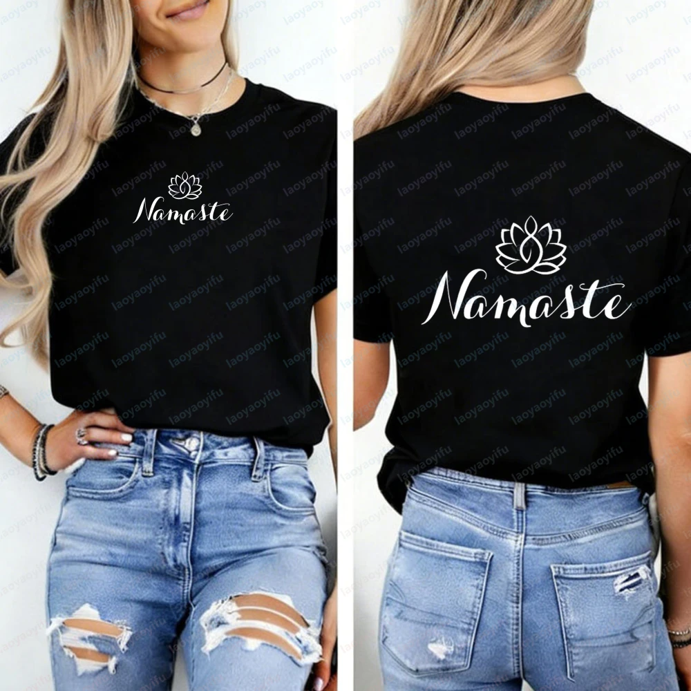 Namaste T Shirt Trending Yoga  - Pilates Yoga Gifts ulasan dan harga
