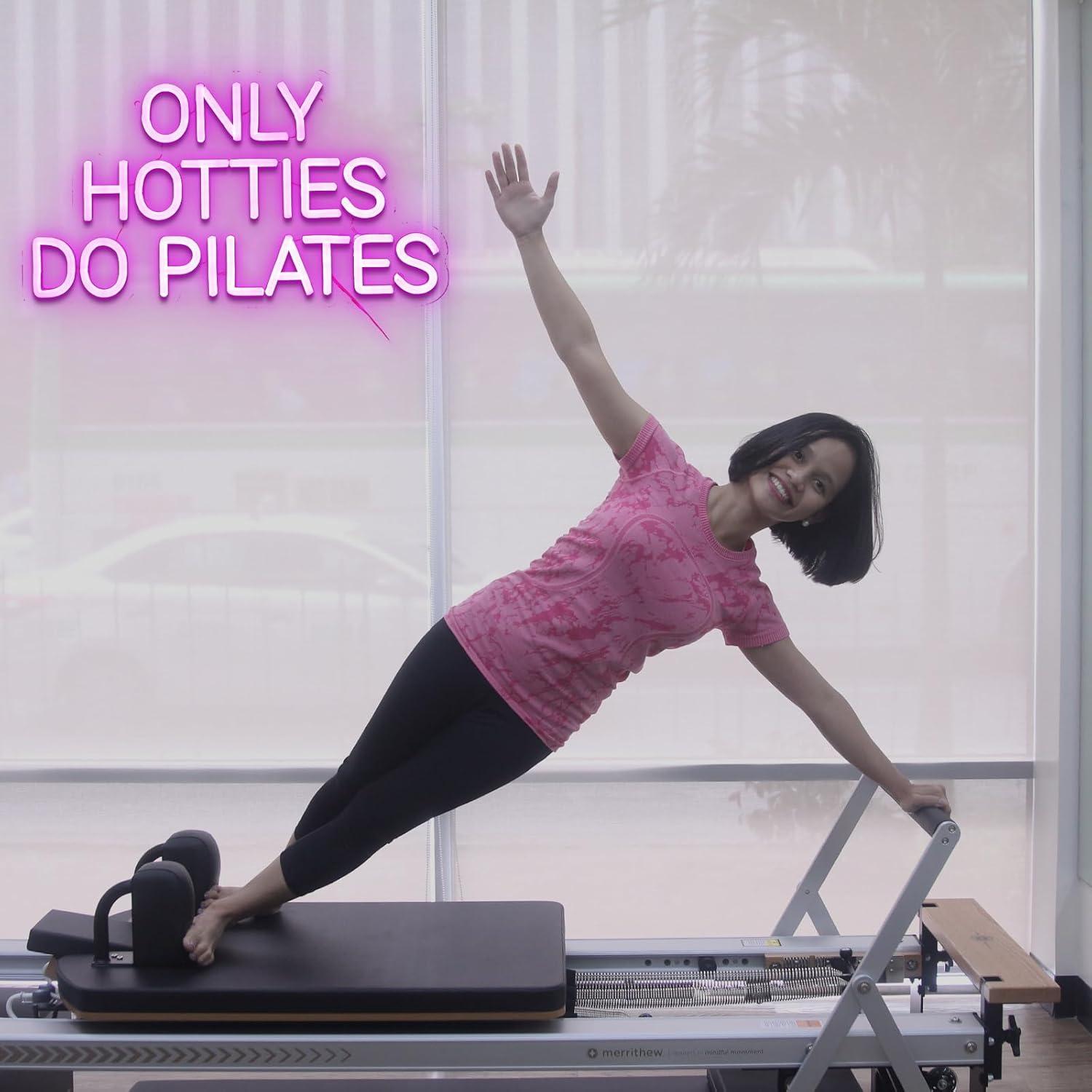 Only Hotties Do Pilates Neon S - Pilates Yoga Gifts ulasan dan harga