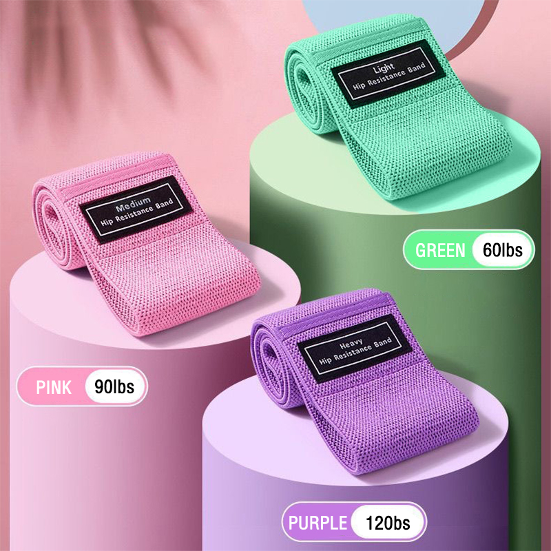 3PCS Fabric Resistance Bands f - Pilates Yoga Class ulasan dan harga
