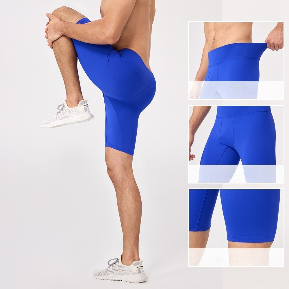 Men 5 Inch Compression Yoga Sh - Pilates Yoga Stretching ulasan dan harga