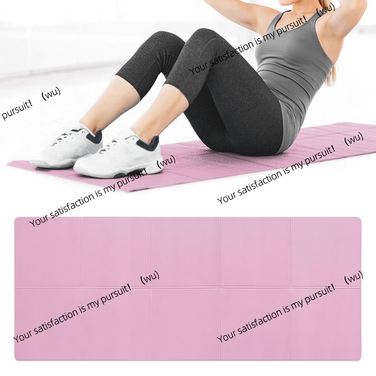 4Mm thick EVA non-slip exercis - Pilates Yoga Etc ulasan dan harga