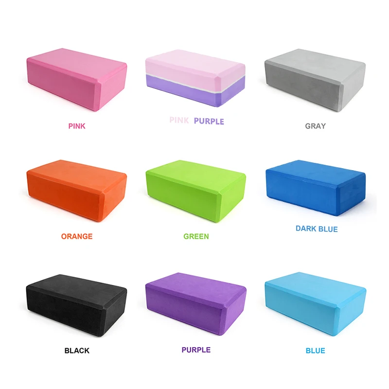 EVA Foam Yoga Block Props Bric - Pilates Yoga Home Workout ulasan dan harga