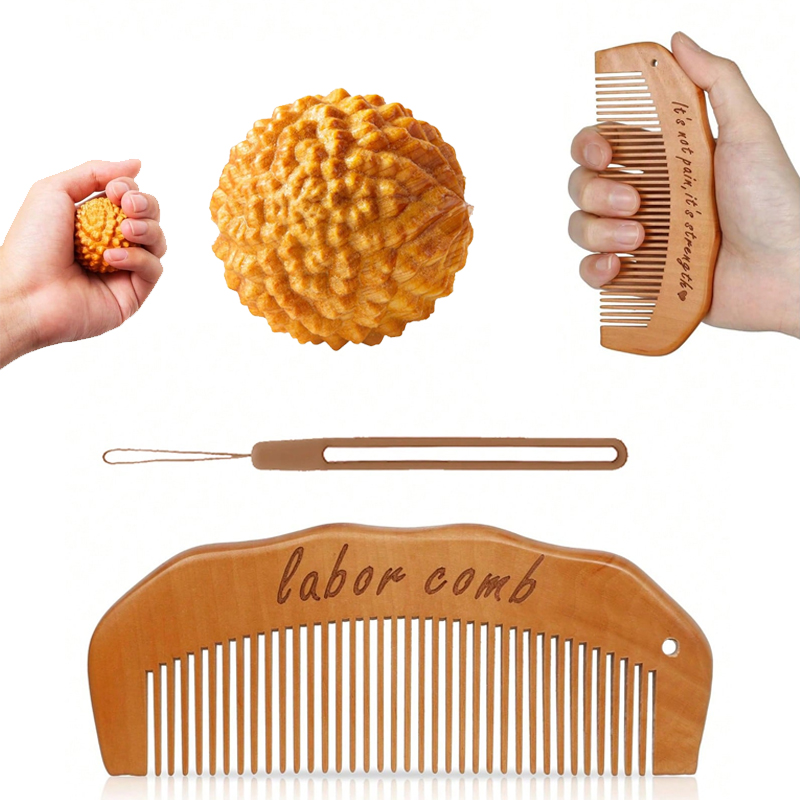 3pcs/Set Birth Comb Acupressur - Acupressure Ball Set ulasan dan harga