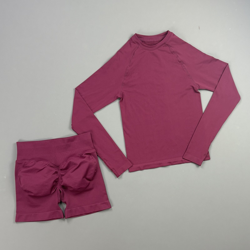 2 Piece Gym Set Women Raglan L - Pilates Yoga Stretching ulasan dan harga
