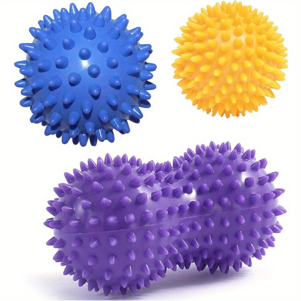 Spiky Massage Ball Set (3 Piec - Acupressure Ball Set ulasan dan harga