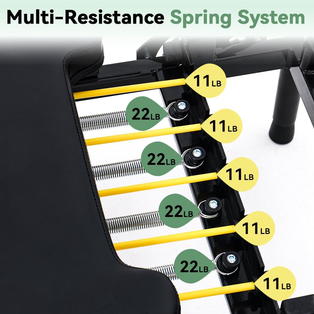 Foldable Pilates Reformer Mach - Pilates Reformer Spring ulasan dan harga