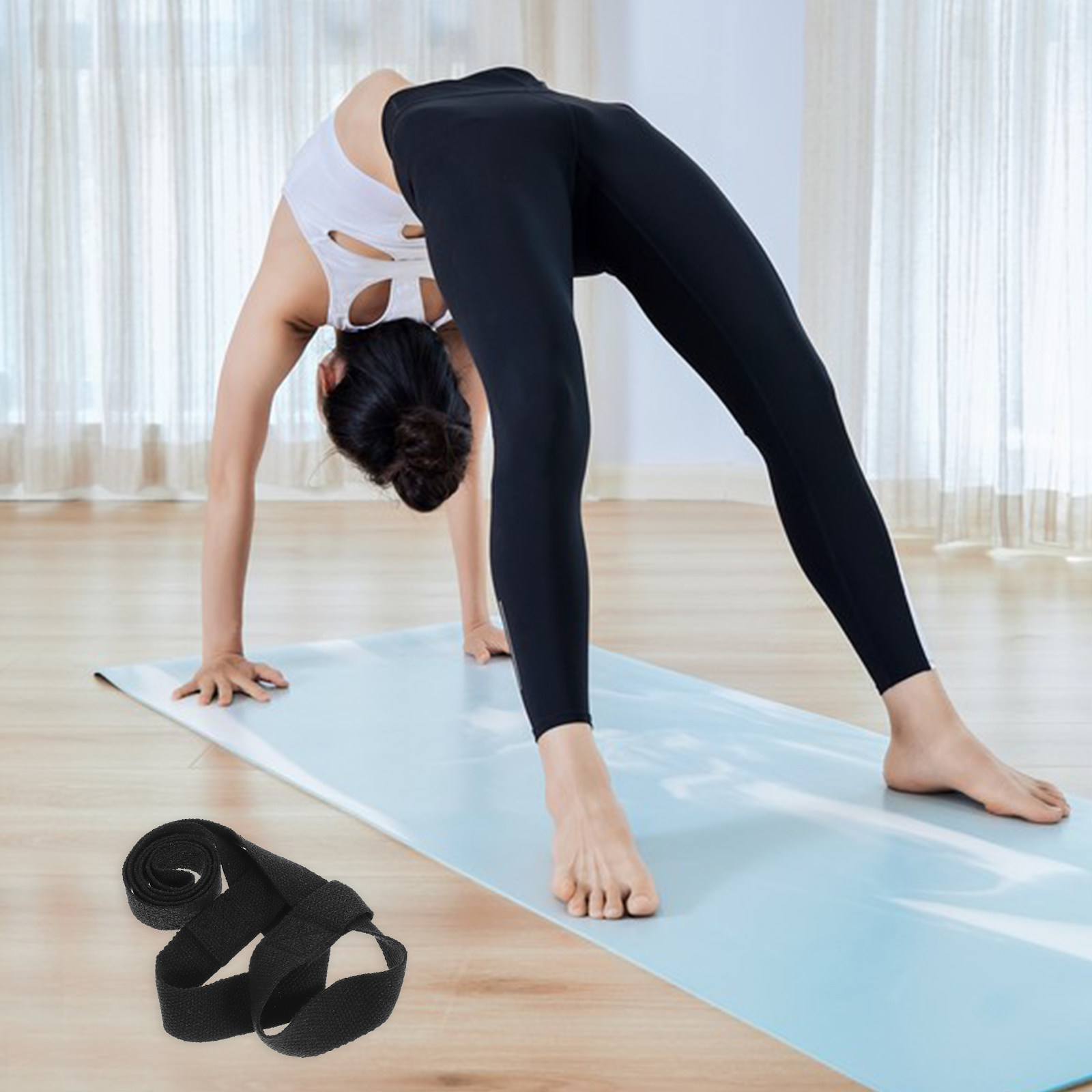 2Pcs Yoga Mat Sling Strap Heav - Pilates Yoga Class ulasan dan harga