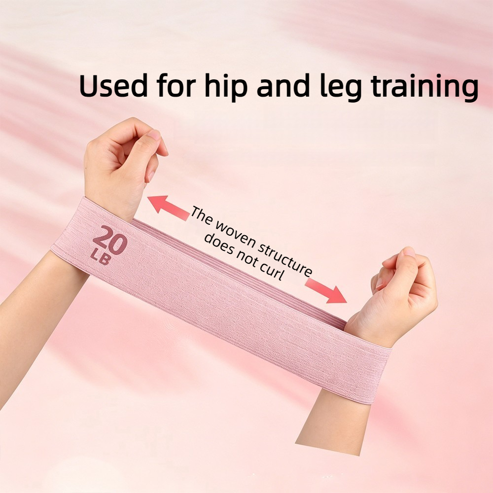 20-90LBS Fabric Elastic Band F - Pilates Yoga Stretching ulasan dan harga