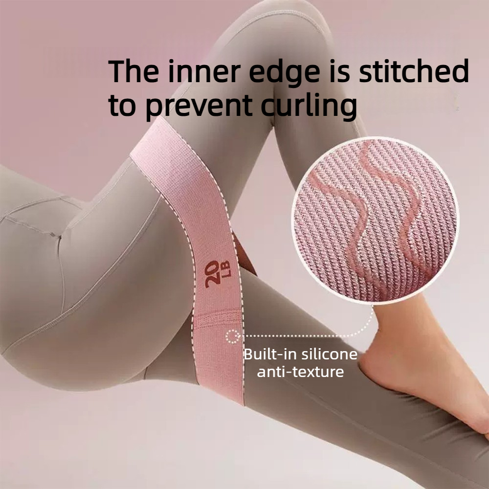 20-90LBS Fabric Elastic Band F - Pilates Yoga Stretching ulasan dan harga