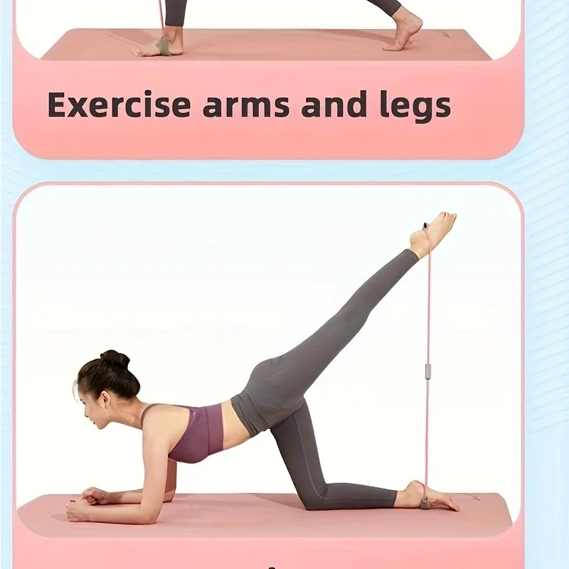 Tension Strap Fitness Stretch  - Pilates Yoga Stretching ulasan dan harga