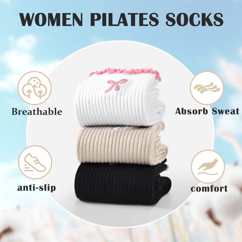 Professional Yoga Socks, Cotto - Pilates & Yoga Vida ulasan dan harga