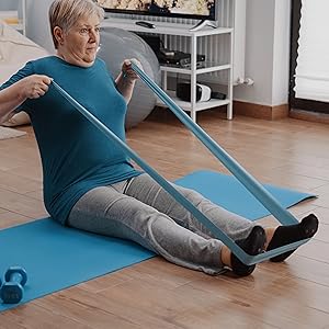 Resistance Bands Exercise Elas - Pilates Yoga Stretching ulasan dan harga