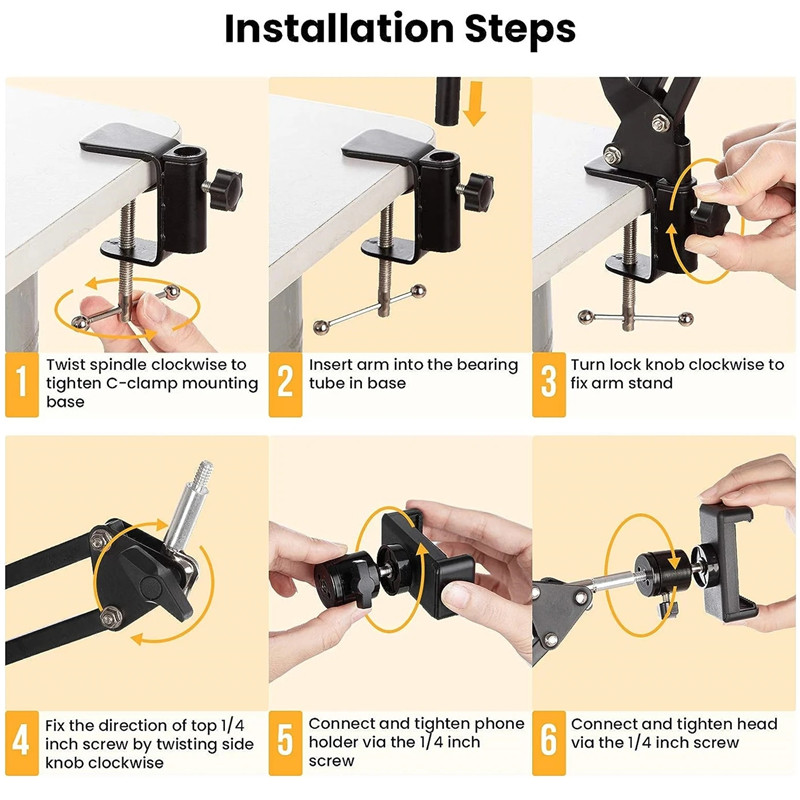 FGCLSY Flexible Arm Tripod For - Inversion Table Fold ulasan dan harga