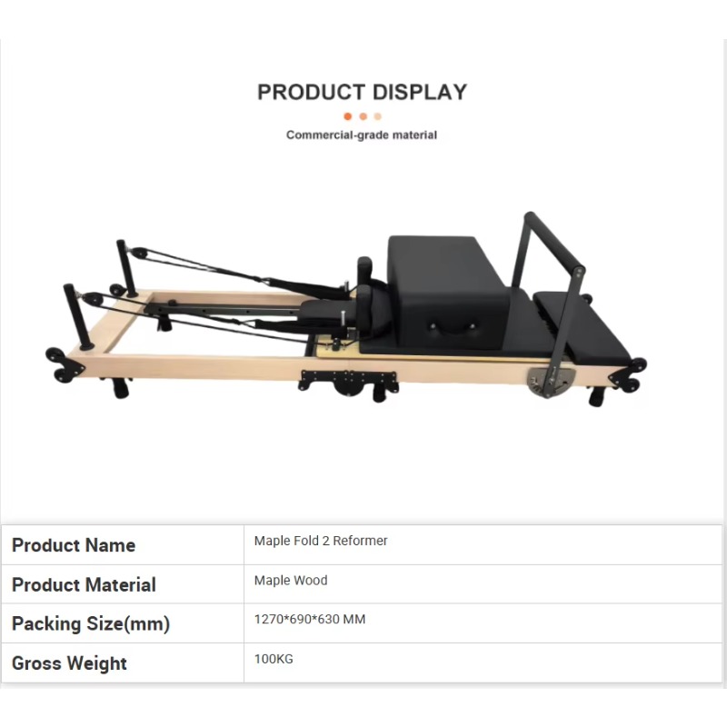 Heavy-Duty Maple Pilates Refor - Pilates & Yoga Vida ulasan dan harga