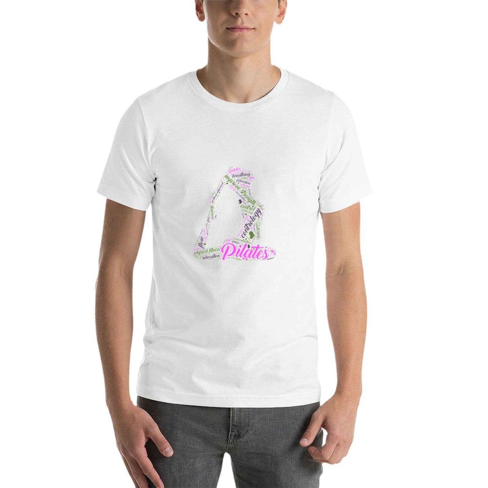 Womens Fun Word Cloud and Cute - Pilates Yoga Gifts ulasan dan harga