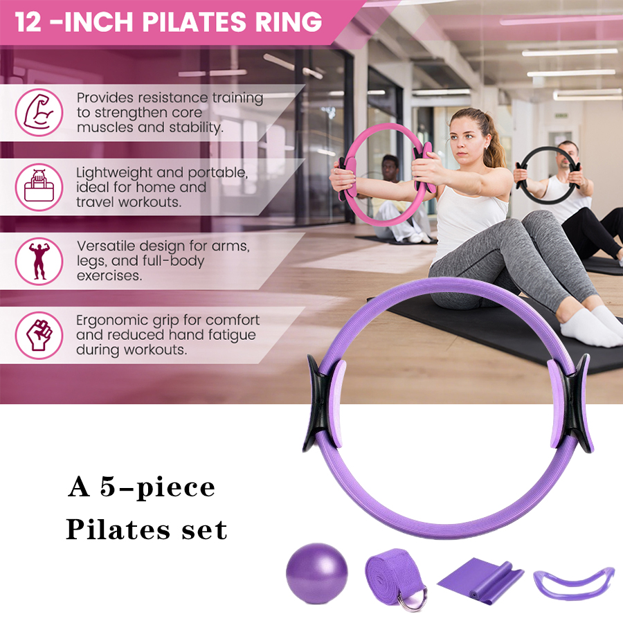 Customized LOGO 5-Piece Home G - Pilates Yoga Home Workout ulasan dan harga