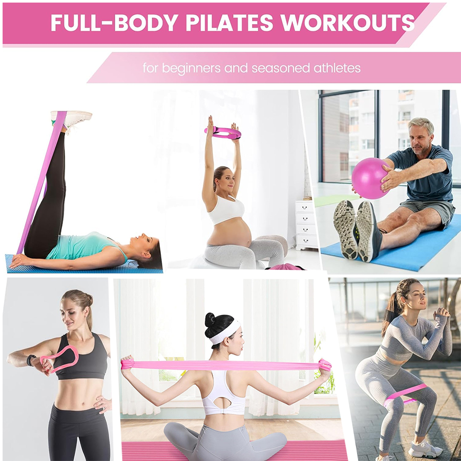 Customized LOGO 5-Piece Home G - Pilates Yoga Home Workout ulasan dan harga