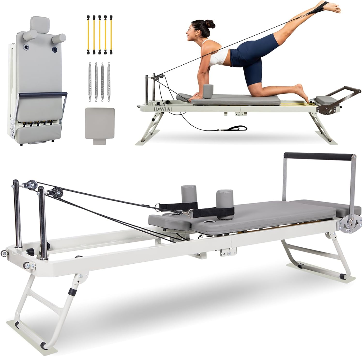 Pilates Reformer, Reformer Pil - Pilates Reformer Spring ulasan dan harga