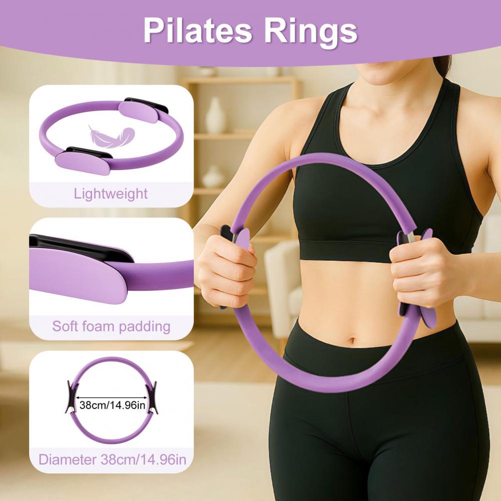 Women Yoga Fitness Ring Circle - Pilates Yoga Home Workout ulasan dan harga