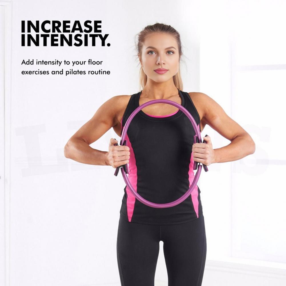 Women Yoga Fitness Ring Circle - Pilates Yoga Home Workout ulasan dan harga