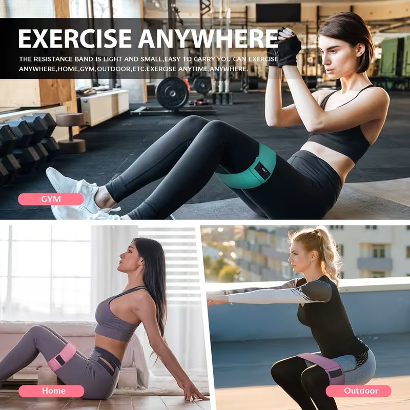 3pcs/1pc of Leg and Hip Resist - Pilates Yoga Home Workout ulasan dan harga