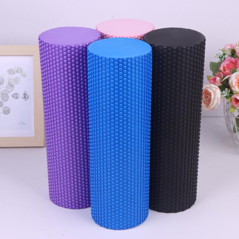Yoga Roller Round EVA Foam Cyl - Pilates Yoga Home Workout ulasan dan harga