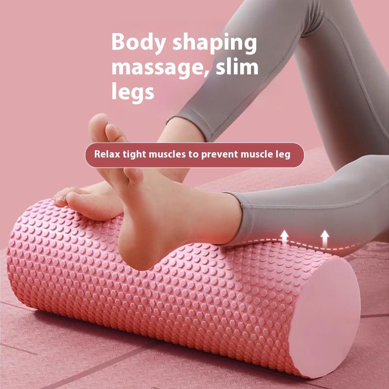 Yoga Roller Round EVA Foam Cyl - Pilates Yoga Home Workout ulasan dan harga