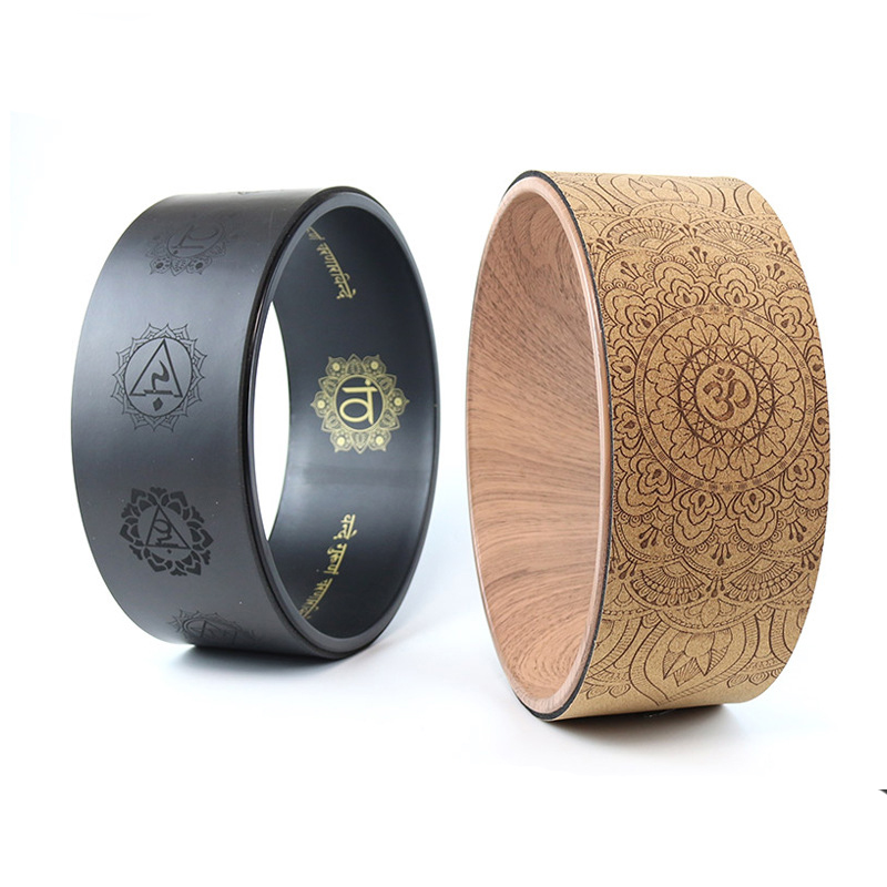 Wooden Yoga Circles Soft Wood  - Pilates Yoga Home Workout ulasan dan harga