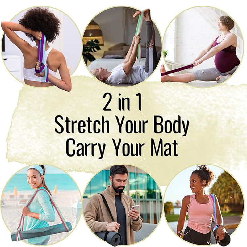 Adjustable Non Slip Strap, Sui - Pilates Yoga Stretching ulasan dan harga