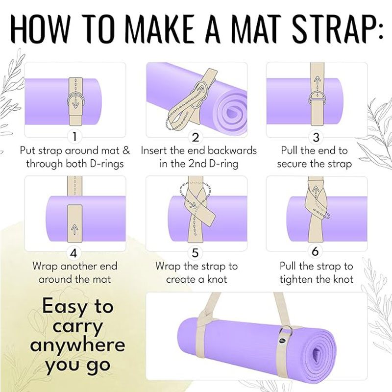 Adjustable Non Slip Strap, Sui - Pilates Yoga Stretching ulasan dan harga