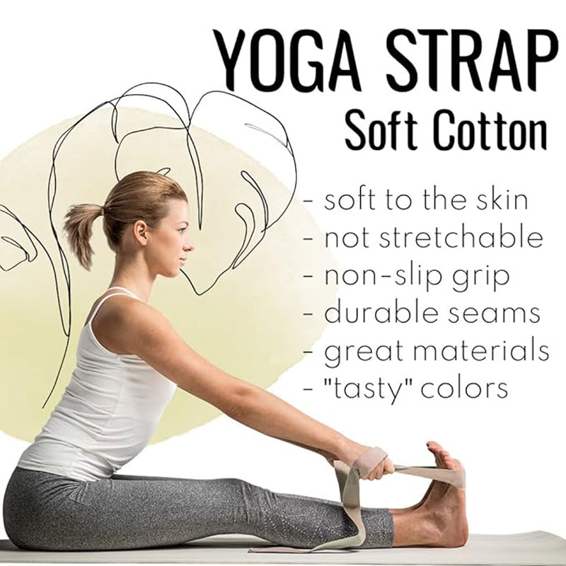 Adjustable Non Slip Strap, Sui - Pilates Yoga Stretching ulasan dan harga