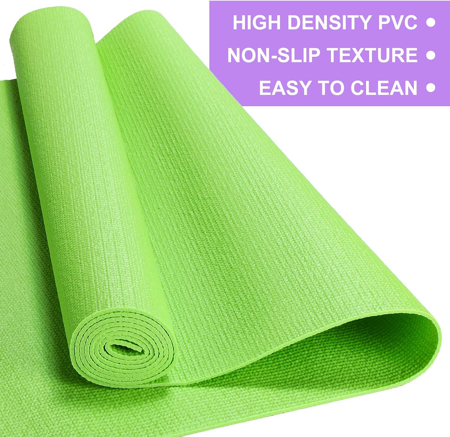 3 mm Thin Yoga Mats Lightweigh - Pilates Yoga Class ulasan dan harga