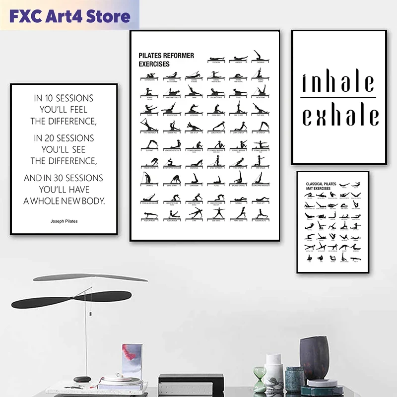 Frameless Pilates Workout Char - Pilates Yoga Gifts ulasan dan harga