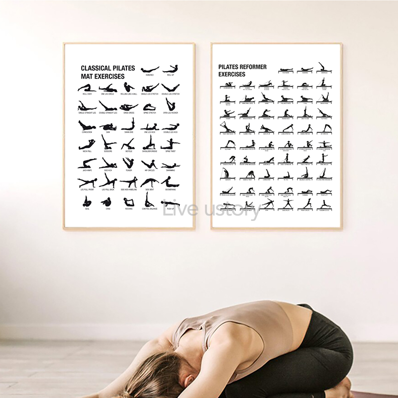 Frameless Pilates Workout Char - Pilates Yoga Gifts ulasan dan harga