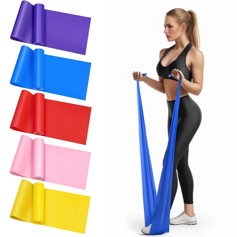 Elastic Yoga Fitness Bands Yog - Pilates Yoga Home Workout ulasan dan harga
