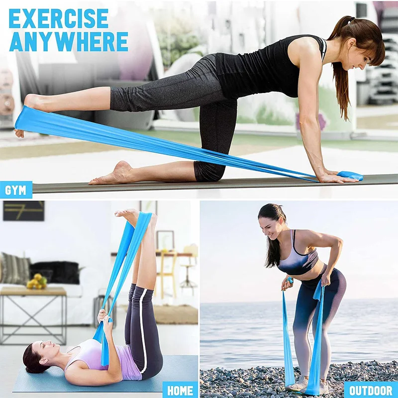 Elastic Yoga Fitness Bands Yog - Pilates Yoga Home Workout ulasan dan harga