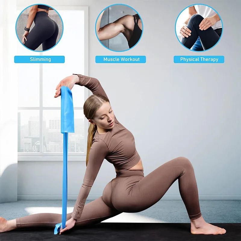 Elastic Yoga Fitness Bands Yog - Pilates Yoga Home Workout ulasan dan harga