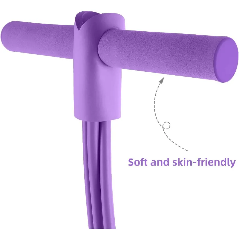4/6 Level Resistance Band Elas - Pilates Yoga Home Workout ulasan dan harga