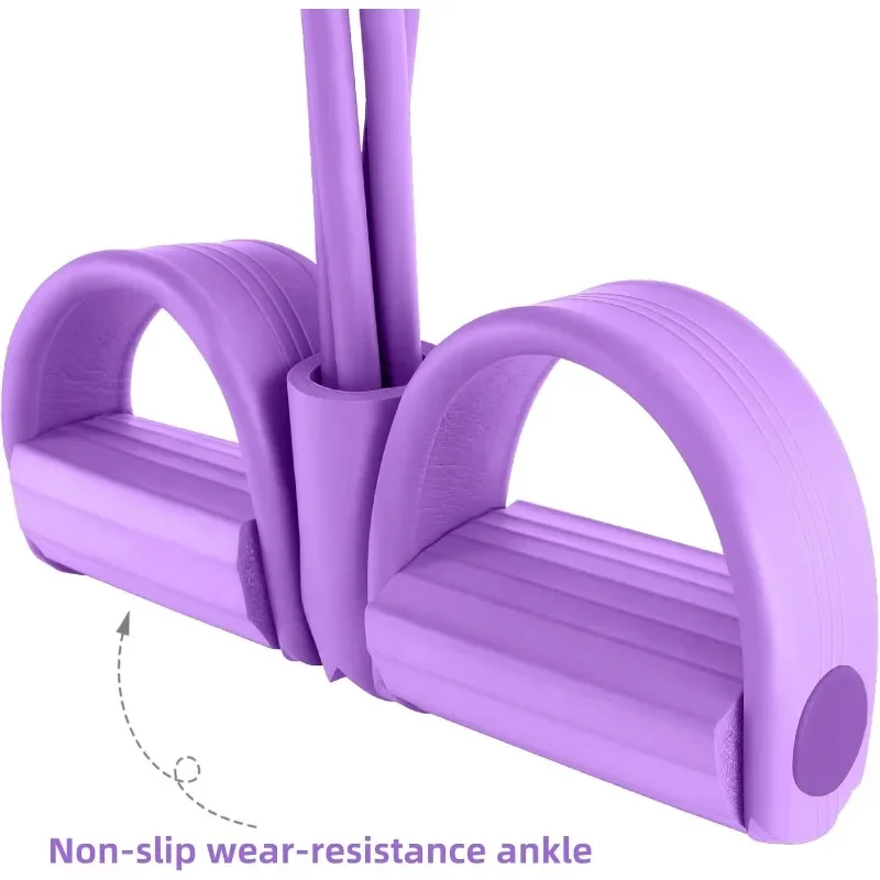 4/6 Level Resistance Band Elas - Pilates Yoga Home Workout ulasan dan harga